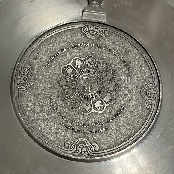 Selangor Royal Pewter 1987 - Rabbit Collection Wall Deco - Picture 5 of 8